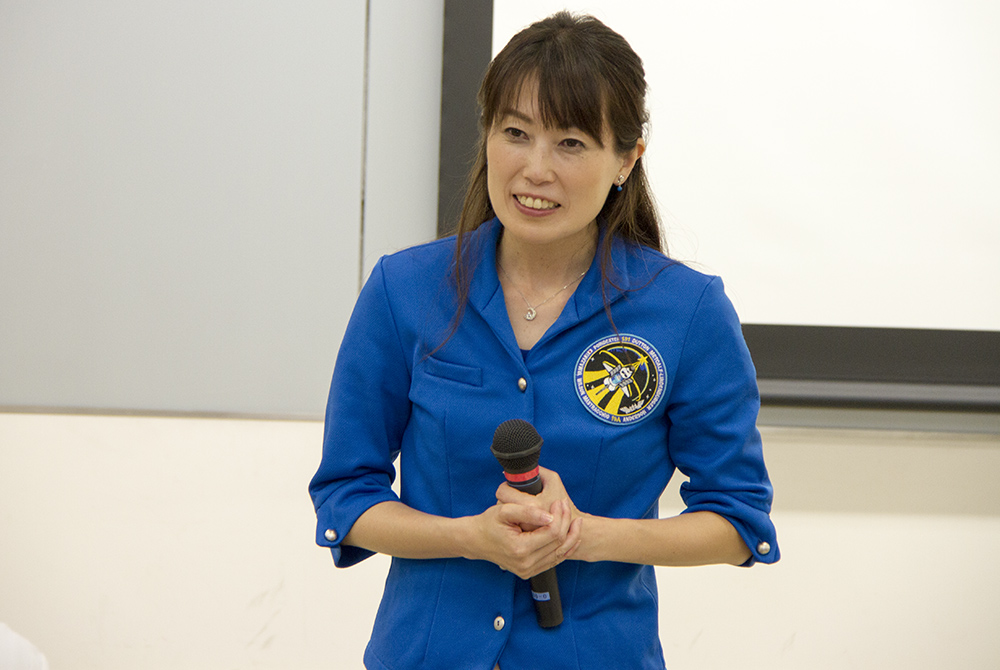 講演会　宇宙飛行士　山崎 直子 氏
